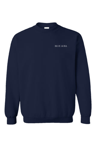 Blue Aura Signature Crewneck